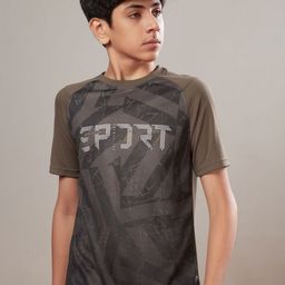 Technosport Boys aw'24 UPF50 Graphic Printed Casual T-shirt-image-59