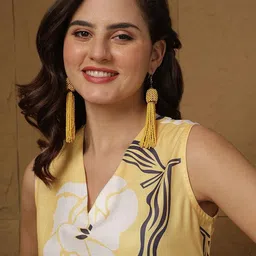 Anouk Rustic Floral Printed Sleeveless Kurti-picture-52