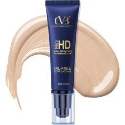 CVB Mini High Definition Oil Free Foundation - 15 ml - White Ivory 01-image-12