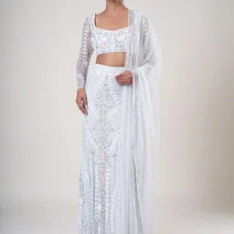 UPGRADE Embellished Beads and Stones Ready to Wear Lehenga & Blouse With Dupatta-image-98
