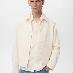 MANGO MAN Spread Collar Tailored Jacket-picture-21