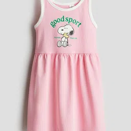 H&M Printed Cotton Dress-image-77