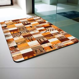 IVAZA White 2355 GSM Silicone Bath Rugs-image-60