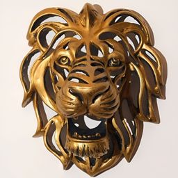 SMOKEY COCKTAIL Gold-Toned Figurine Showpiece-image-24