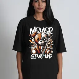 Moda Rapido Women Drop-Shoulder Sleeves T-shirt-picture-18