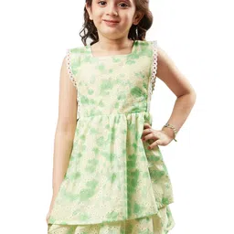 VAVA Creation Floral Embroidered Fit & Flare Dress-14