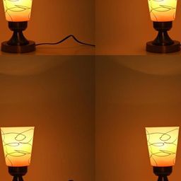 SOMIL White Glass Cylinder Table Lamps-image-27