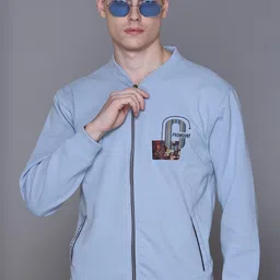 MOUNTAIN COLOURS Graphic Printed Front-Open Sweatshirt-picture-3