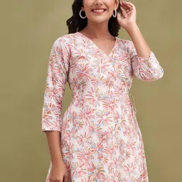 rangun Rangunwomen Floral Print Wrap Top-picture-13
