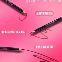 Keauty Beauty Long Lasting Lip & Eye Pencil Infused With Aloe Vera & Vitamin E - Shade 17 image 5