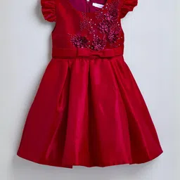 Hopscotch Girls Polyester Fit & Flare Dresses-picture-44