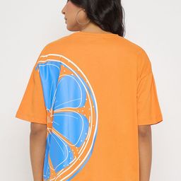 Madame Women Print Extended Sleeves Cotton Tshirts-image-29