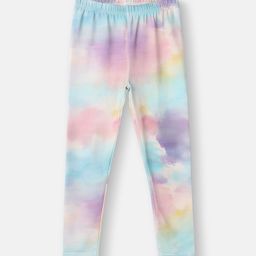 Nauti Nati Girls All-Over Tie & Dye Printed Ankle Length Leggings-image-70