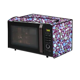 The Furnishing Tree PVC Waterproof Microwave Oven Cover Compatible for LG 28L MC2886BPUM Abstract P-image-43