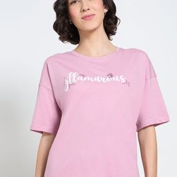 Dreamz by Pantaloons Printed Pure Cotton Lounge T-Shirts-picture-34
