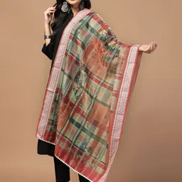 Kaizen TEXO FAB Ethnic Motifs Printed Dupatta image 2