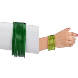 1ST TIME Women Green Bangle-75