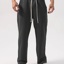 The Modern Soul Men Mid Rise Loose Fit Track Pants-image-3