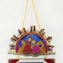 Swagatam and Desi People Printed Wall Hanging-image-90