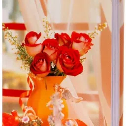 Red rose with vase_6x8Inch_40Pocket Album-12