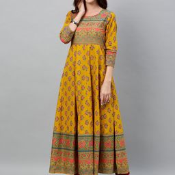 CHIRAAI Ethnic Motifs Maxi Dress-image-79