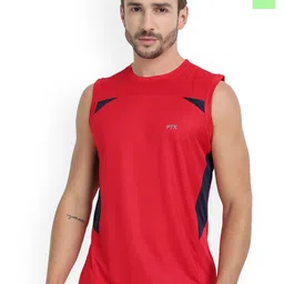 FTX Pack Of 2 Colourblocked Sleeveless Breathable Gym Vests 709-3_709-6-S-image-70