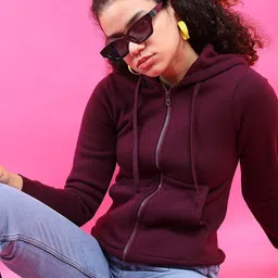Dogman Women Hooded Front-Open Sweatshirt-picture-27