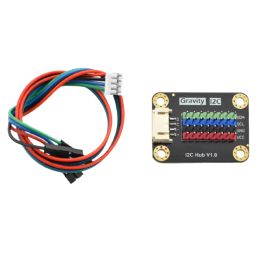 DFRobot Gravity I2C HUB Connector Connect Up To Eight I2C Devices To A Main Controller I2C HUB Multiple Device Connector ModuleDFRobot Gravity I2C HUB Connector Connect Up To Eight I2C Devices To A Main Controller I2C HUB Multiple Device Connector Module image 2