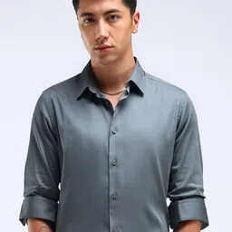 Flying Machine Men Slim Fit Opaque Casual Shirt-image-51