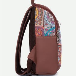 ZOUK Unisex Multicolor Mandala Print Amalia Daypack image 2