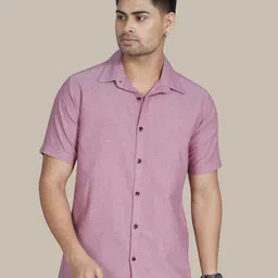 DIVISIVE Club Slim Fit Spread Collar Cotton Casual Shirt-picture-4
