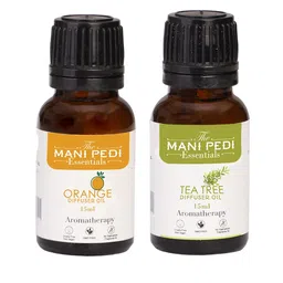 The Mani Pedi Essentials Set Of 2 Orange & Tea Tree Diffuser Oil 15 ml-21