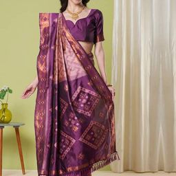 KAYOMMI Zari Banarasi Saree-image-5