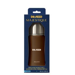 Adore Dr.Feed Majestique Brown Insulated Feeding Bottles -180ml-image-42