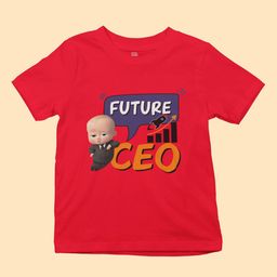 YK X First Laugh Boys Printed T-shirt-image-78