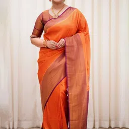 Areca Designer Woven Design Zari Pure Silk Banarasi Saree-image-61