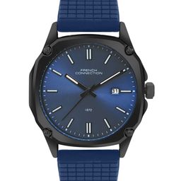 French Connection Men Dial & Textured Straps Analogue Watch FCH01UB-34