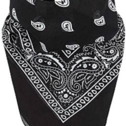 Bismaadh Unisex Bandana For All Ages ["Black"] Handkerchief-image-21