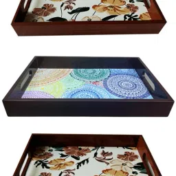 wooden tray set of 3 AHS-T1739 Tray-image-28