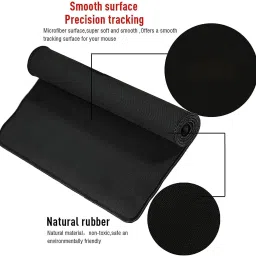 SHREEJI ENTERPRISE Gaming Keyboard Pad| Desk Mat | Non-Slip Rubber Base | Computer Laptop 30 X 70Cm Mousepad image 2