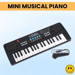 Piano Keyboard with Mic, 37 Keys 8 Tones Portable Electronic Toy For kidsQ483 Piano Keyboard with Mic, 37 Keys 8 Tones Portable Electronic Toy For kidsJ483 Analog Portable Keyboard-picture-3