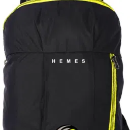 Small 12 L Backpack HEMES-Egal-YellowZip-Bag_12-28