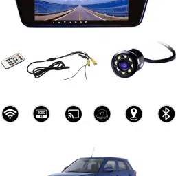 8 LED Camera With 7Inch BT Full Touch Button Screen For Car Black LED-image-85