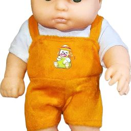 Little Boy Doll for Kids Moveable Legs & Arms with Removable Clothes Set 28 cm-44