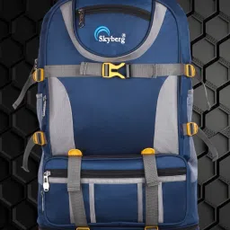 60 Litres Curve Water Resistant Rucksack For Hiking Trekking And Travel - Unisex Rucksack - 60 L-image-95