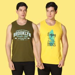 woostro Pack of 2 Men Vest-picture-19