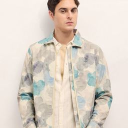 THE BEAR HOUSE Men Lightweight Outdoor Bomber Jacket-58