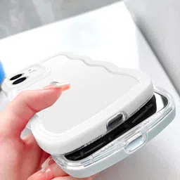 CASE CREATION Solid Printed iPhone XR Back Case Mobile Accessories image 2