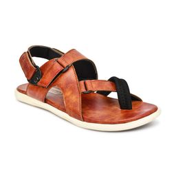 G L Trend Men Leather Comfort Sandals-image-82