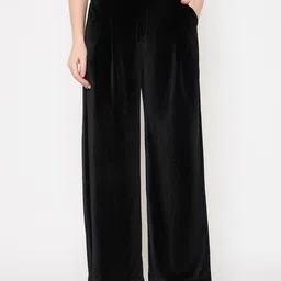 Madame Women Pleated Trousers-image-44
